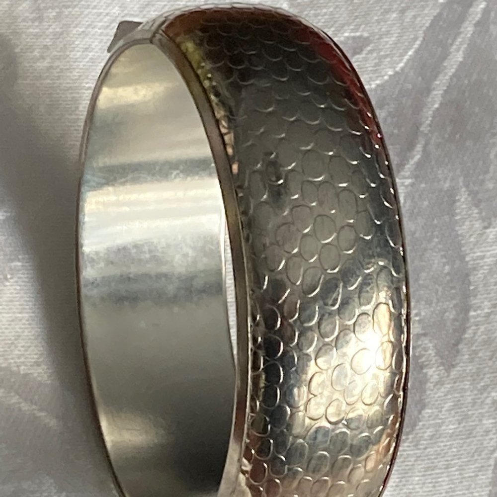Snakeskin bangle